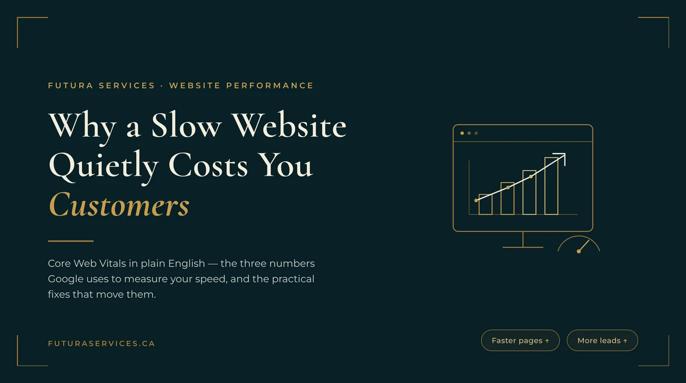Why a Slow Website Quietly Costs You Customers: Core Web Vitals in Plain English
