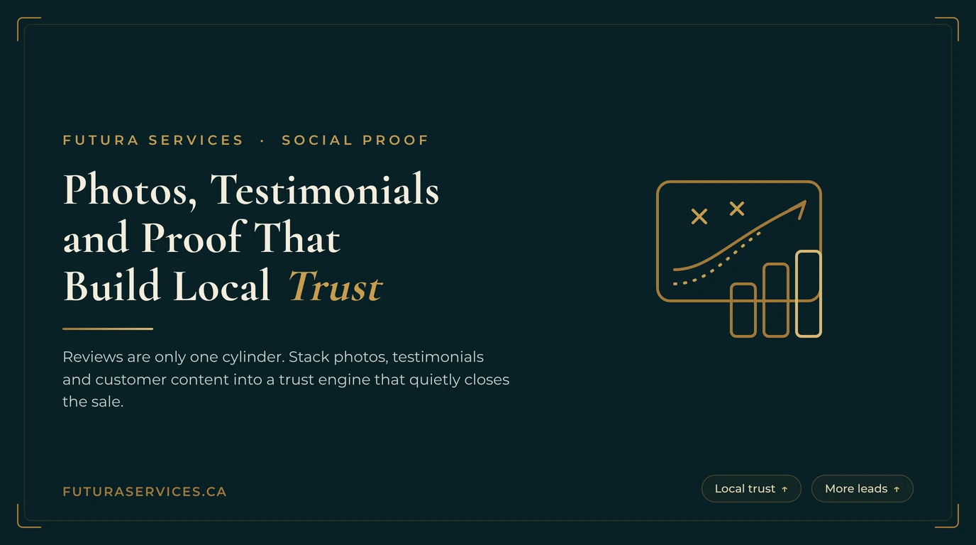 Your Social-Proof Engine: Photos, Testimonials and Customer Content That Build Local Trust